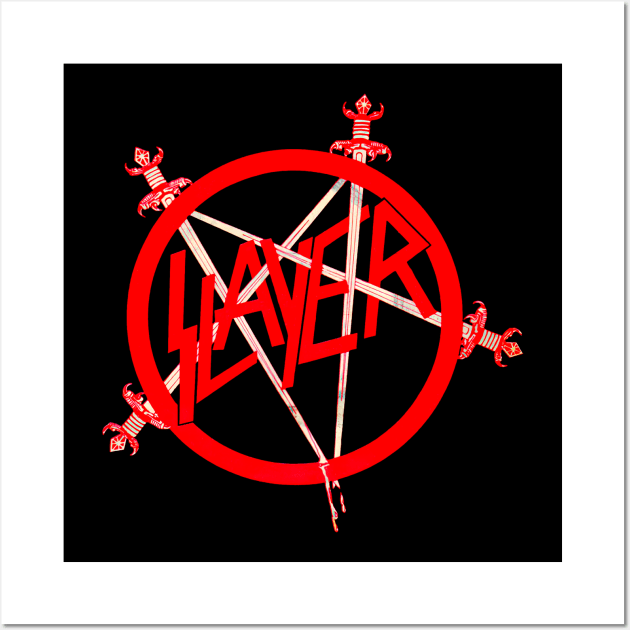 Slayer Wall Art by mavzgodstudio